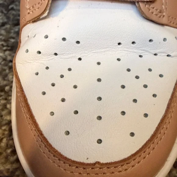 Nike Dunk Low Rose Whisper White Women’s 7.5 - Picture 12 of 15